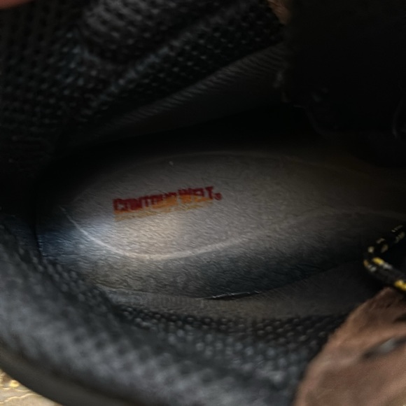 Wolverine mens boots size 8 US. Steel toe lightly warn small scuff on steel toe - Picture 9 of 11